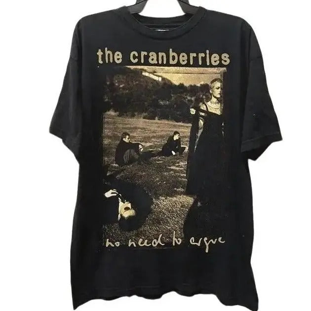 The Cranberries 1995 No need to argue Tee Cotton Unisex S-5XL Shirt EE2903 Baggy Fabric Hoodie, Sweatshirt | TeeBloomCo.com