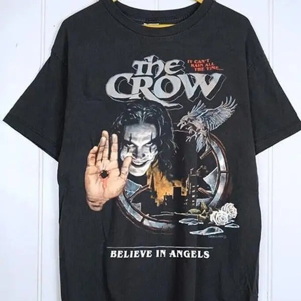 The Crow Shirt, The Crow Remake Short Sleeve T-Shirt Hoodie, Sweatshirt | TeeBloomCo.com