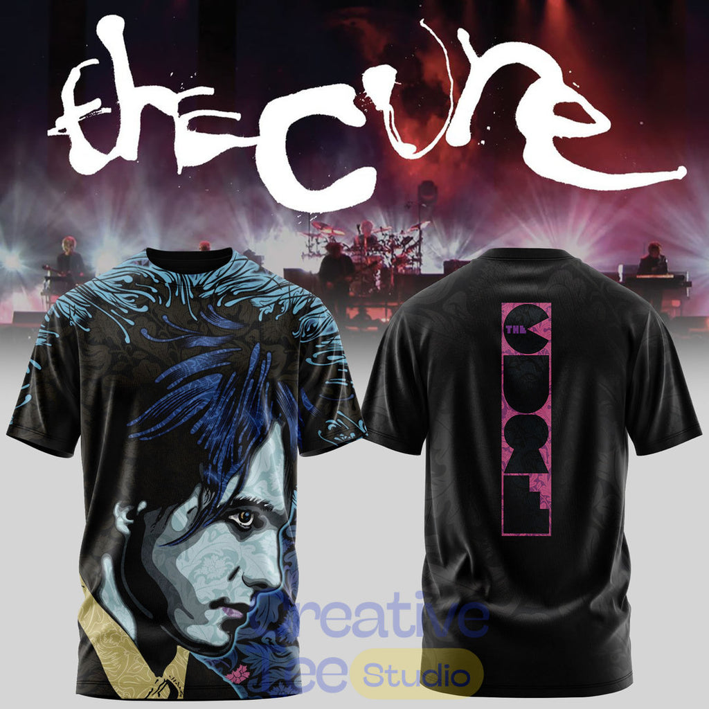 The Cure Explosive Post-Punk Statement Graphic Tee Hoodie