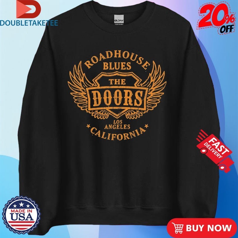 The Doors Roadhouse Blues Los Angeles California Wings Shirts