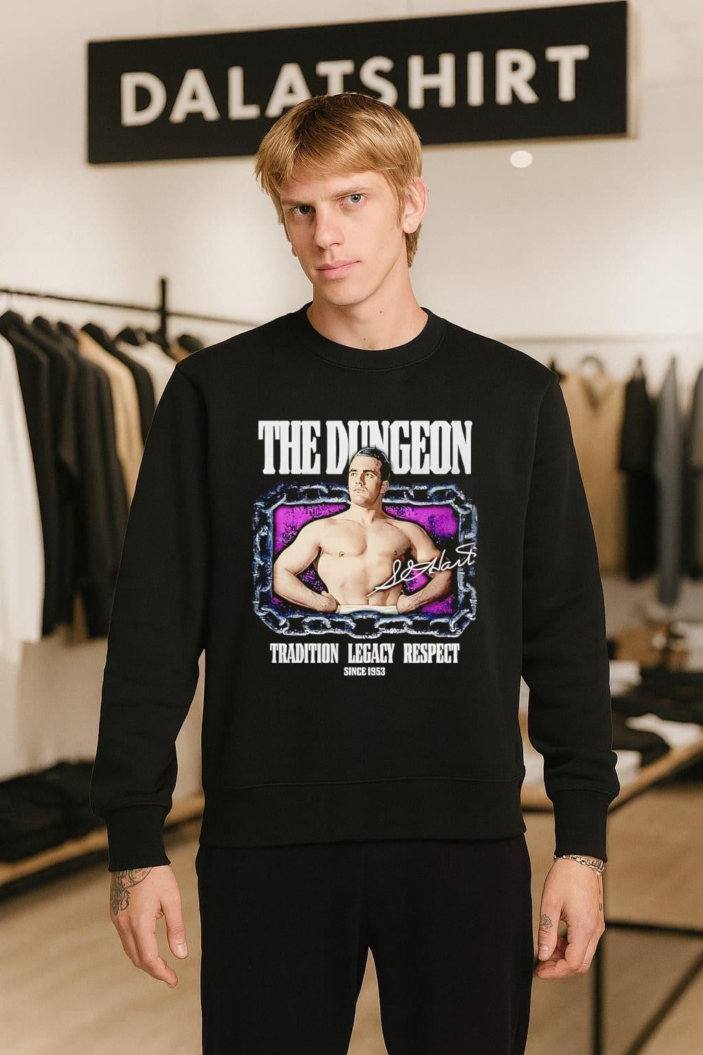 The Dungeon Stu Hart Tradition Legacy Respect Since 1953 shirt