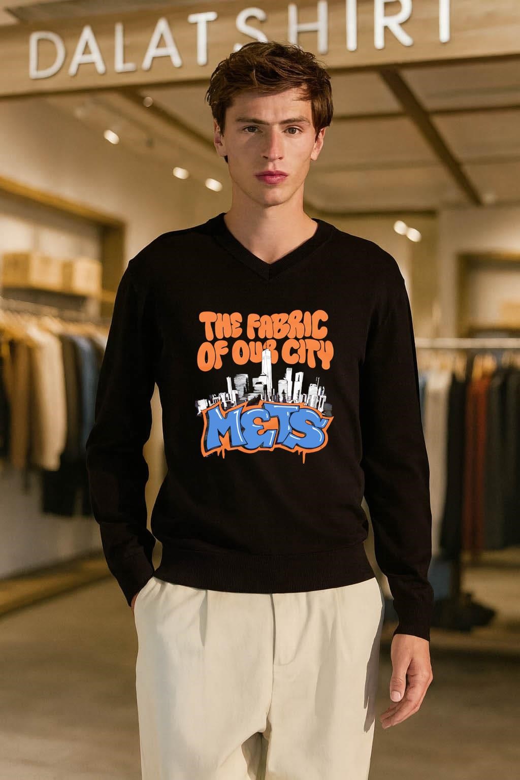 The Fabric Of Our City Mets New York Skyline shirt