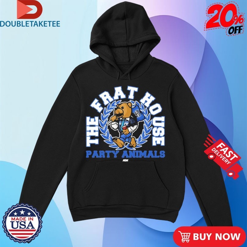 The Frat House Party Animals AEW Shirts