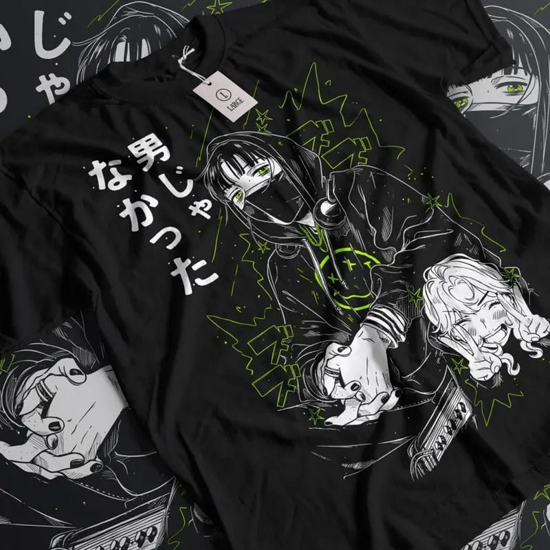 The Guy She Was Interested in Wasn't a Guy at All Shirt, Mitsuki Koga Yuri Shirt, Top Anime Sweatshirt, Manga Lover Shirt...