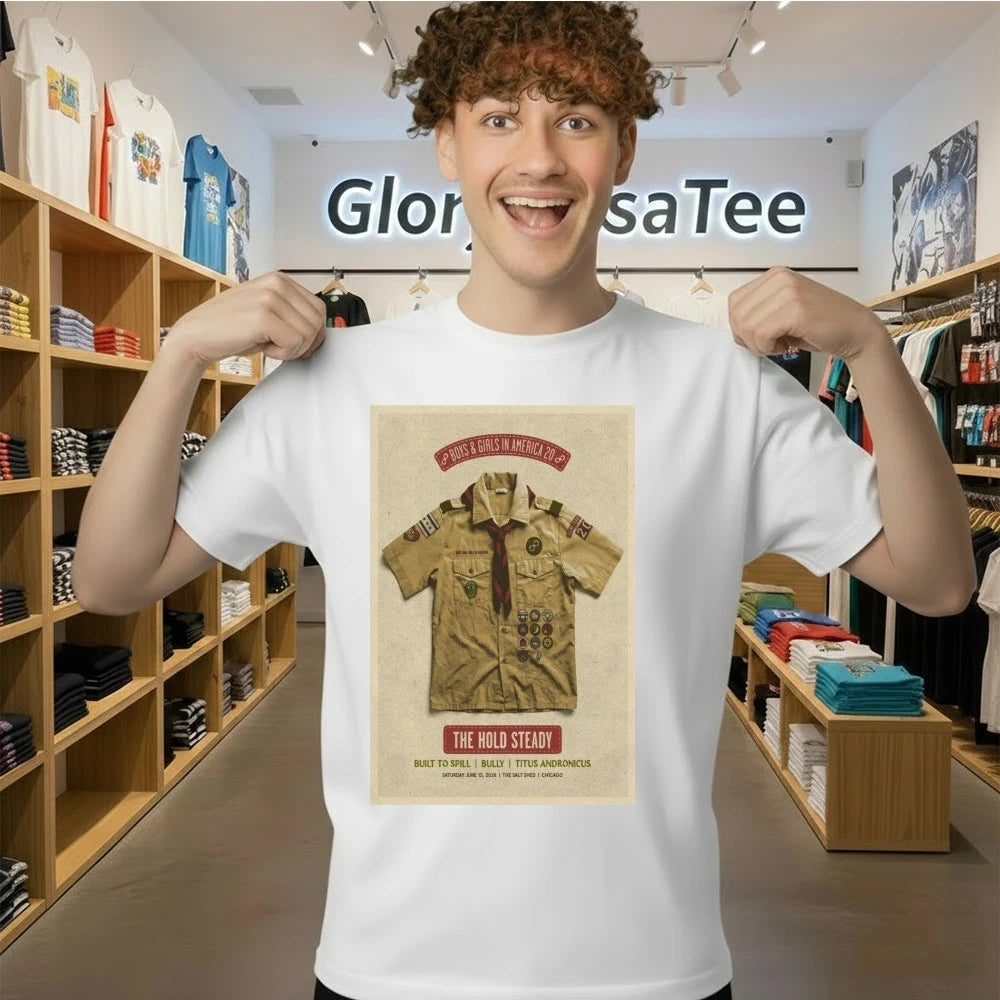 The Hold Steady June 13 2026 Chicago Poster Shirt