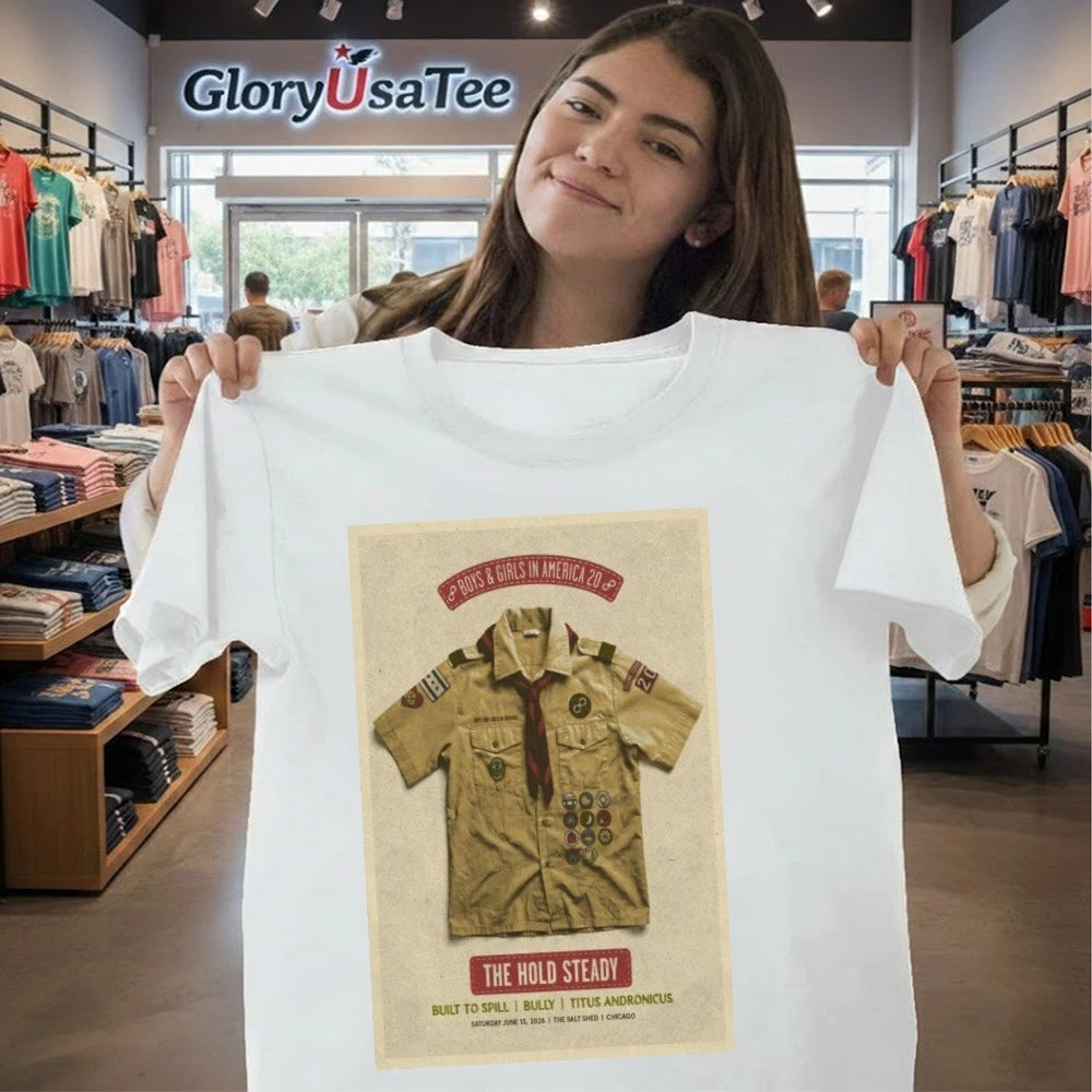 The Hold Steady June 13 2026 Chicago Poster Shirt