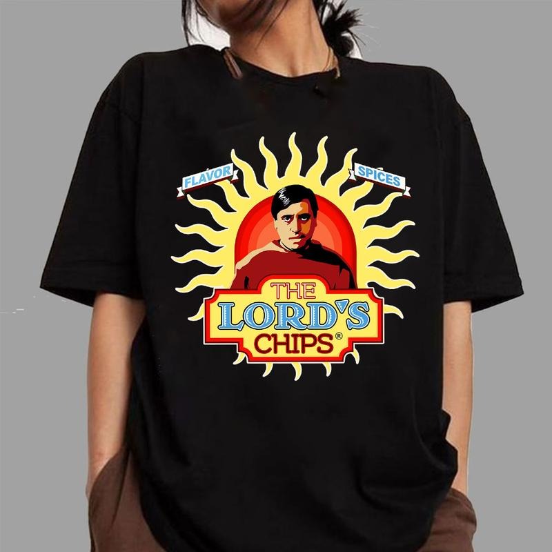 The Lord's Chips Nacho Libre Shirt Funny Movie Quote T-Shirt Unisex High Tech Printing All Seasons Size Chart Included...