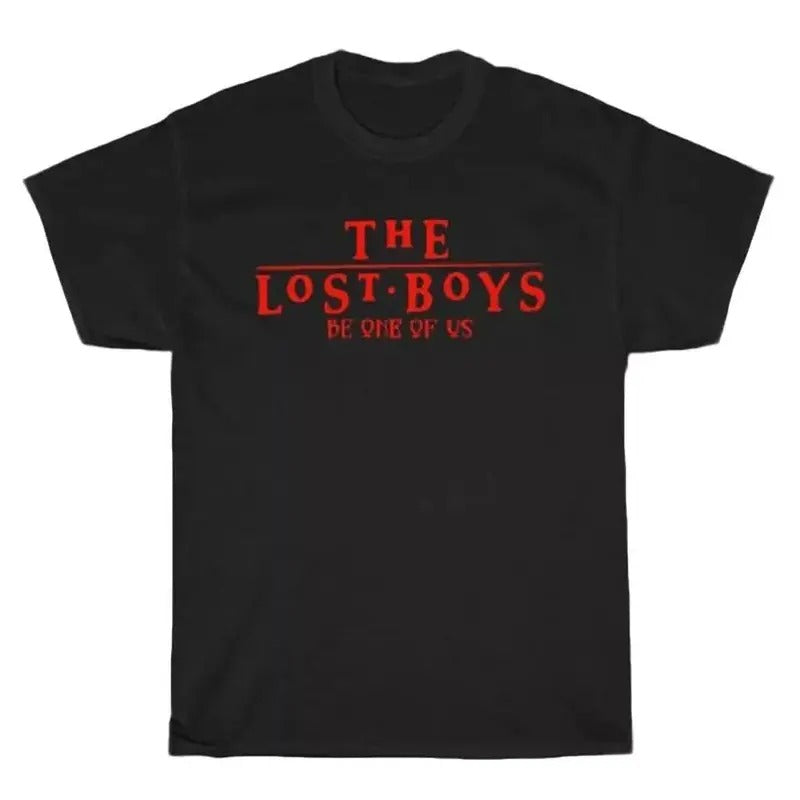 The Lost Boys 80's Horr0r Men's Black T-Shirt Cotton Streetwear Hoodie, Sweatshirt | TeeBloomCo.com