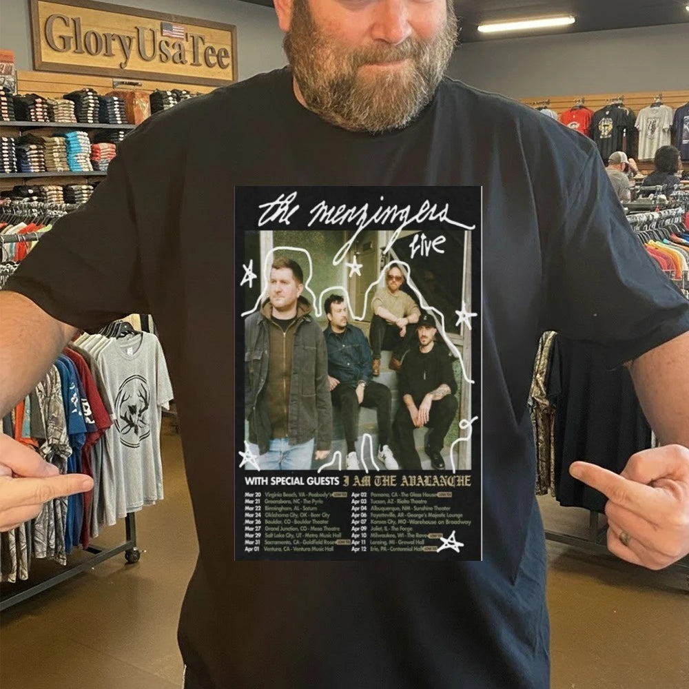 The Menzingers Live Tour 2026 Poster Shirt