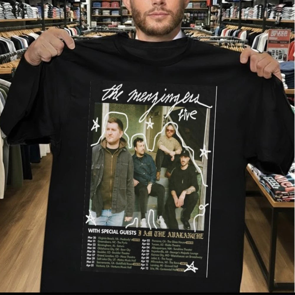 The Menzingers Live Tour 2026 Poster Shirt