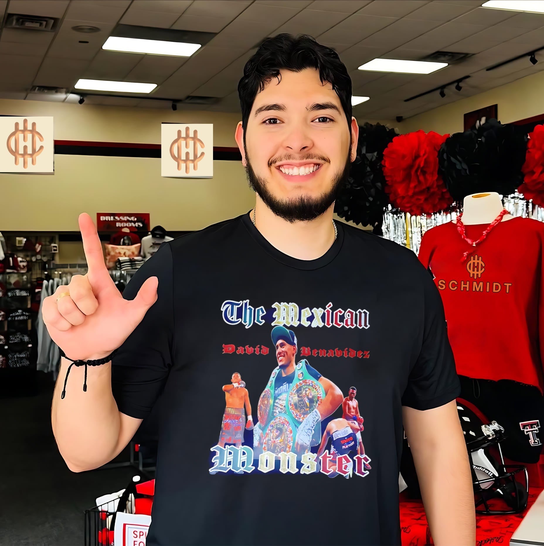The Mexican Monster David Benavidez portrait shirt