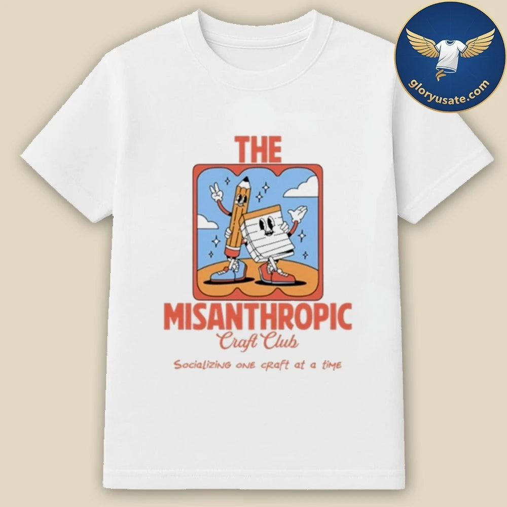 The Misanthropic Craft Club T-shirt