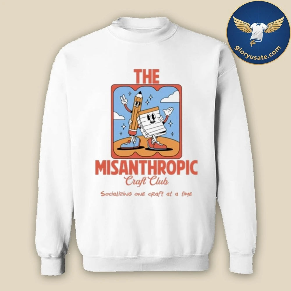 The Misanthropic Craft Club T-shirt