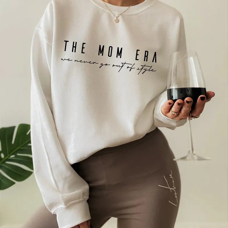 The Mom Era Shirt Women's Funny Concert Shirt Funny Mom Sweatshirt Mom's Birthday Gift New Mom Gift Pregnancy Gift Wife...