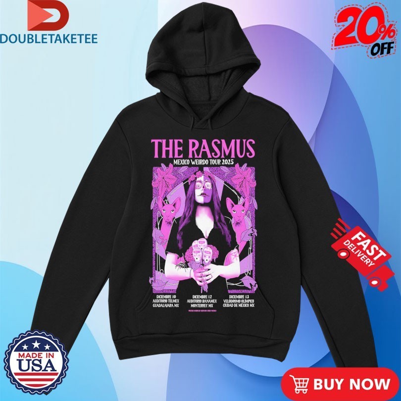 The Rasmus Mexico Weirdo Tour 2025 Shirts