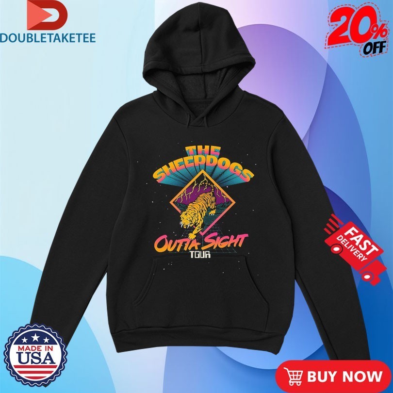 The Sheepdogs Outta Sight Tour Tiger Shirts