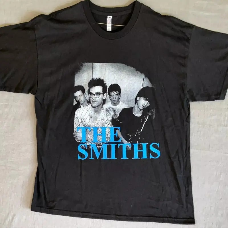 The Smiths T- Shirt Morrissey Tee Goth  Cotton Menswear T-Shirt Hoodie, Sweatshirt | TeeBloomCo.com