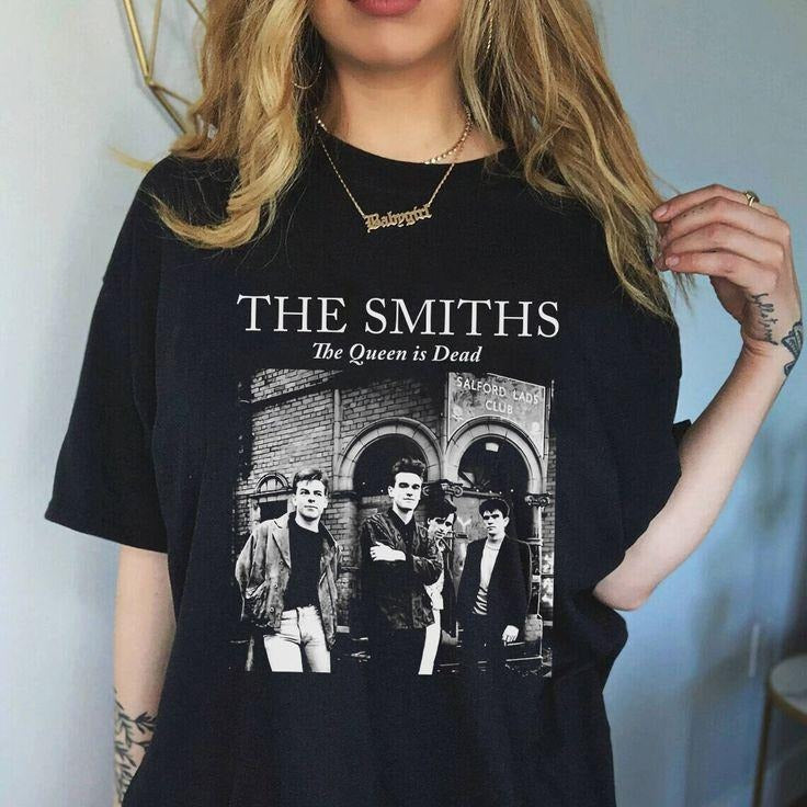 The Smiths T-shirt, Vintage The Smiths Shirt Hoodie, Sweatshirt | TeeBloomCo.com