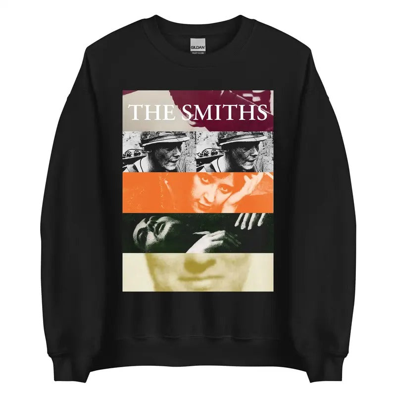 The Smithss Retro Top, Alternative Rock Shirt, Rock Band Apparel, Rock Fan Gift, Unisex Sweater Pullover Tee Hoodie,...