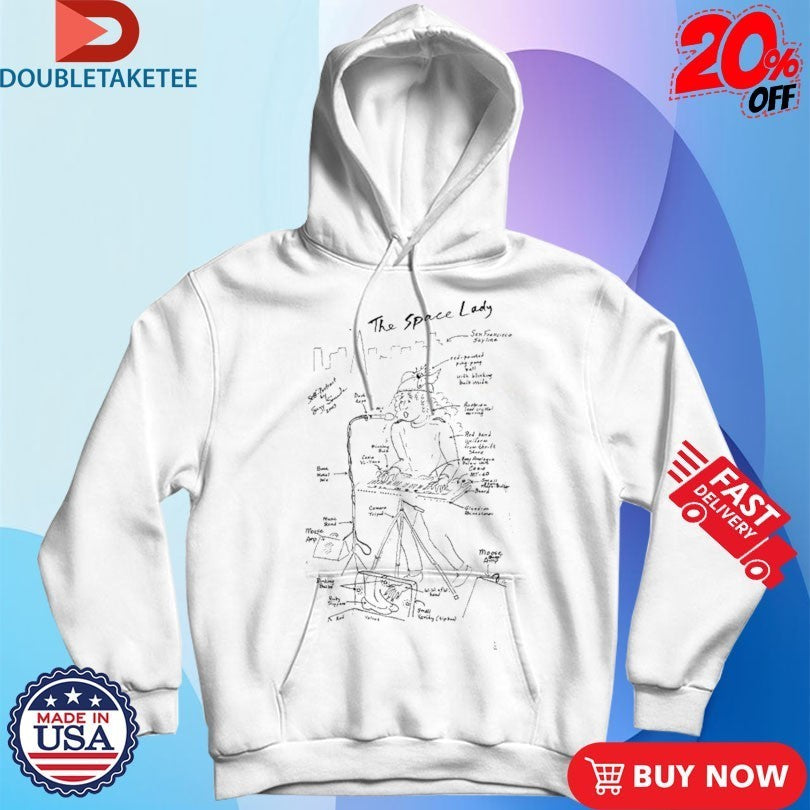 The Space Lady Schematic Shirts