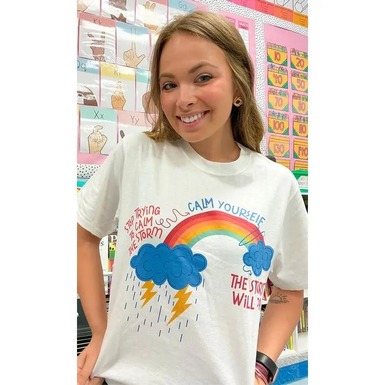 The Storm Will Pass Graphic T-Shirt Hoodie, Sweatshirt | TeeBloomCo.com
