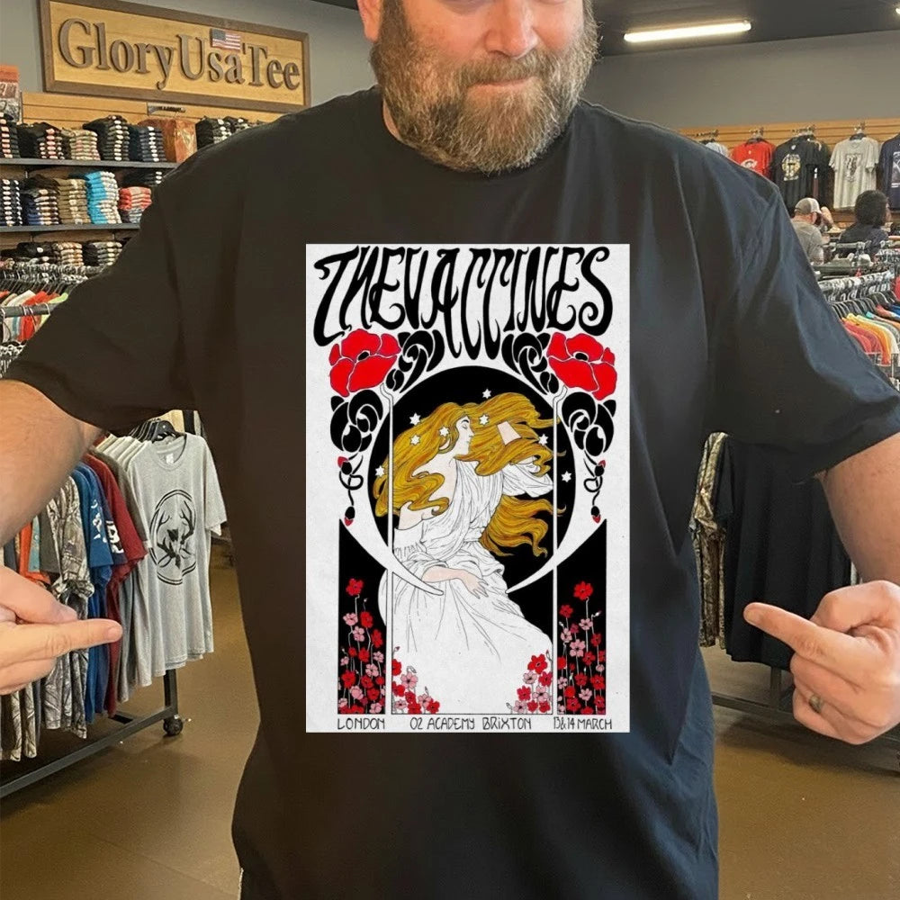 The Vaccines 02 Academy Brixton Mar 13 – 14 2026 Poster Shirt