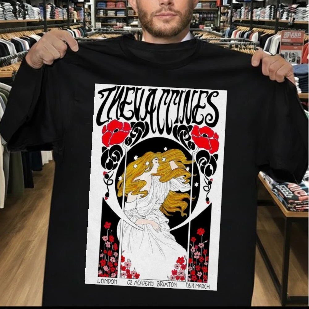 The Vaccines 02 Academy Brixton Mar 13 – 14 2026 Poster Shirt