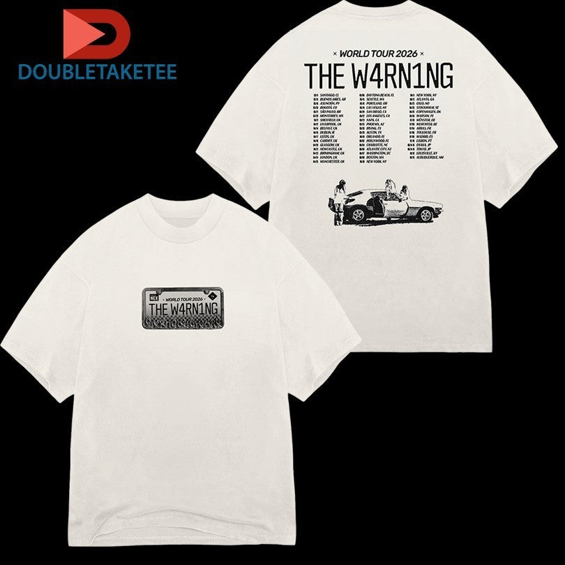 The Warning World Tour 2026 Dates Car Shirts