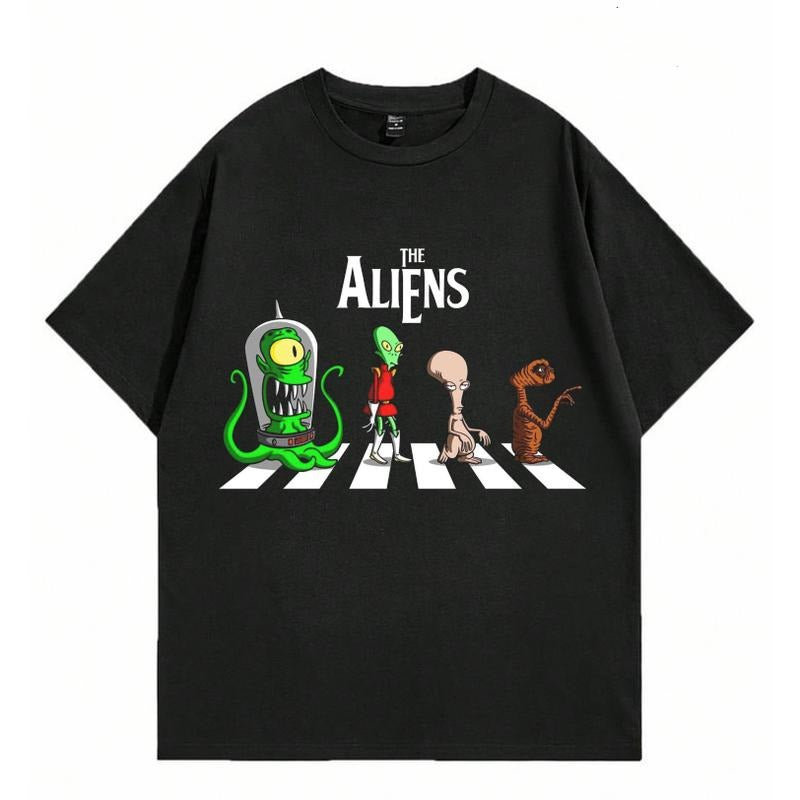 The abbey road the aliens t-shirt Hoodie, Sweatshirt | TeeBloomCo.com