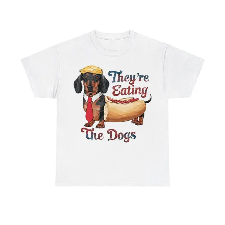 They Are Eating The Dogs Shirt, Donald Trump Debate Shirt, Debate 2024 Shirt, Trump Debate Tank Top, US Election Gift,...