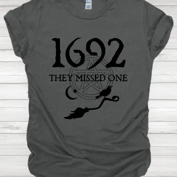 They Missed One 1692 T-shirt Hoodie, Sweatshirt | TeeBloomCo.com