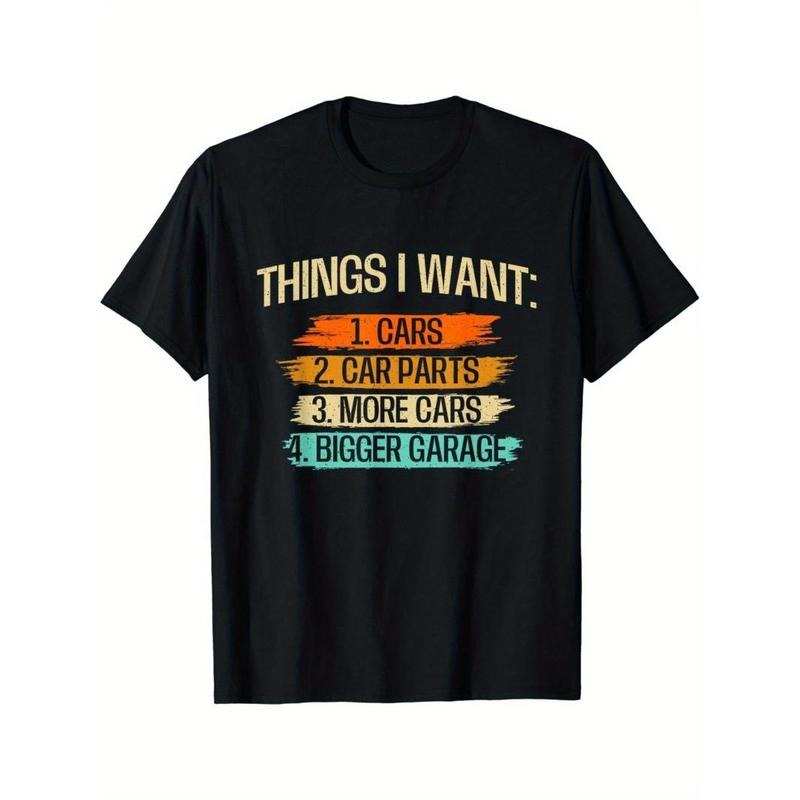 Things I Want - Car Parts Enthusiast Auto Mechanic Engine T-Shirt Made in USAstyle{n002}2 Hoodie, Sweatshirt | TeeBloomCo.com