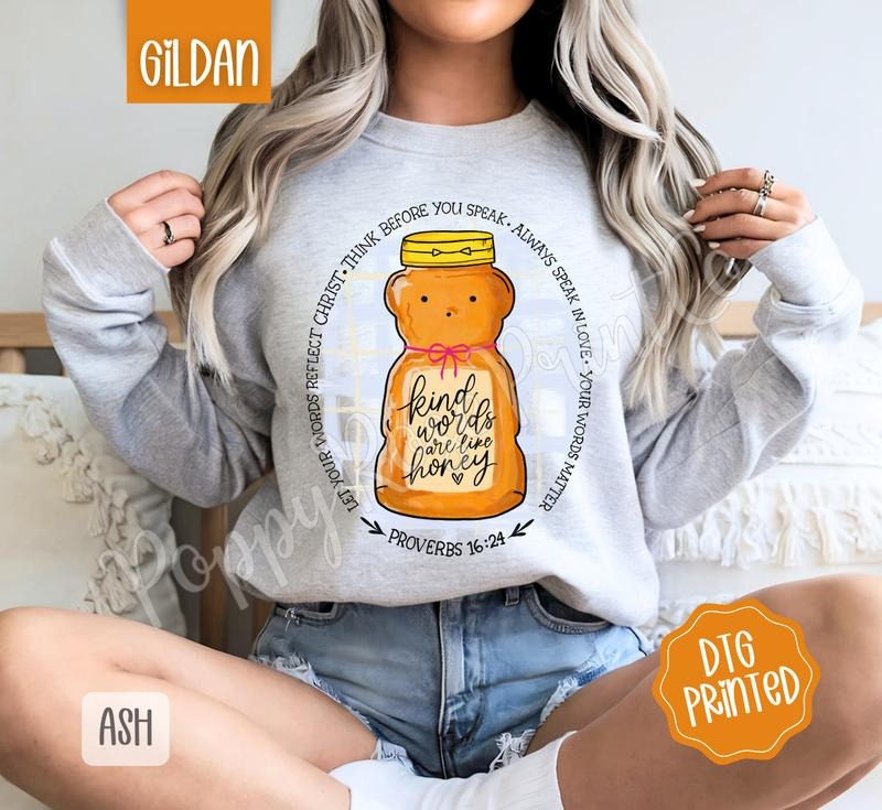 Think Before You Speak Sweatshirt, Trendy Religious Women's Crewneck T-Shirts, Hoodie | TeeBloomCo.com