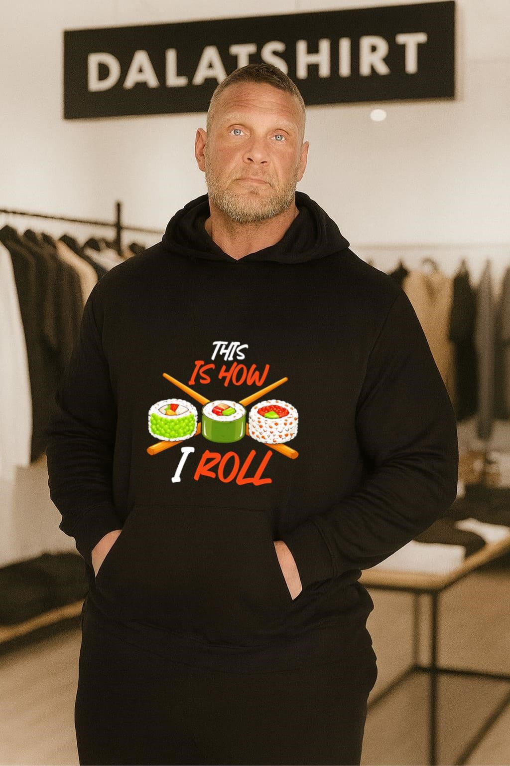 This Is How I Roll Sushi Rolls And Chopsticks shirt