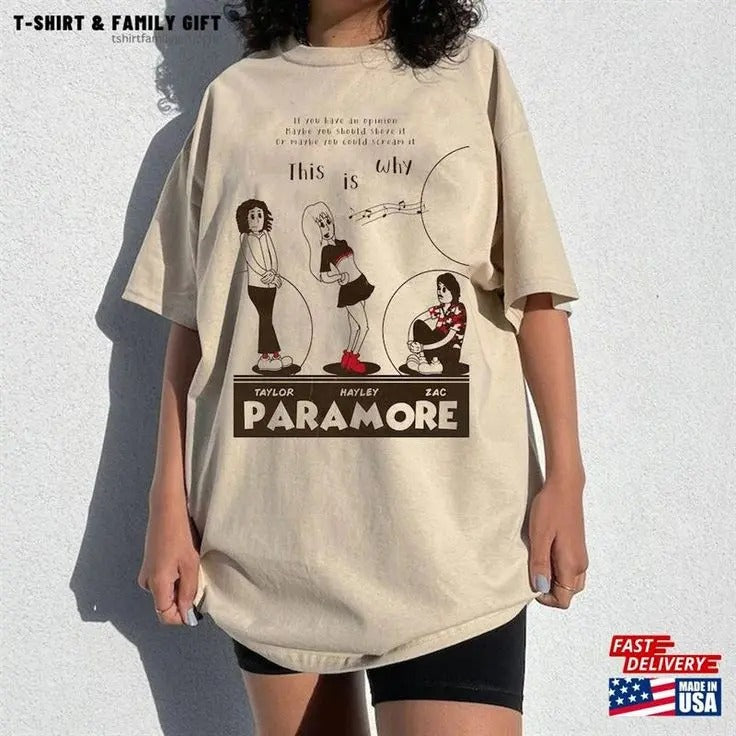 This Is Why Funny Shirt, Rock Band Hayley Williams Graphic Tee Hoodie, Sweatshirt | TeeBloomCo.com