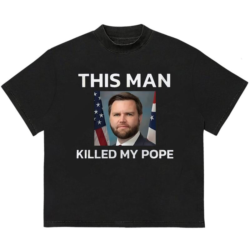 This Man Killed My Poope T-Shirt Cozy & Relaxed Essential Lightweight and Breathable Hoodie, Sweatshirt | TeeBloomCo.com