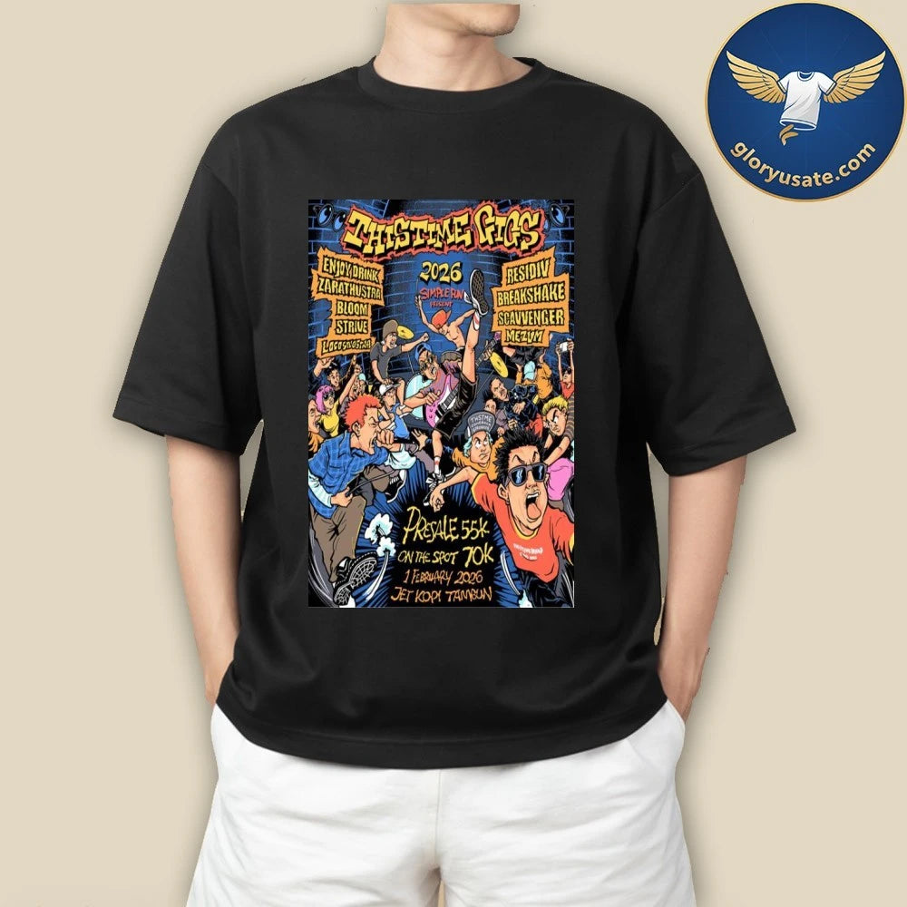 This Time Gigs February 1 2026 Jetkopi Tambun, Bekasi Poster Shirt