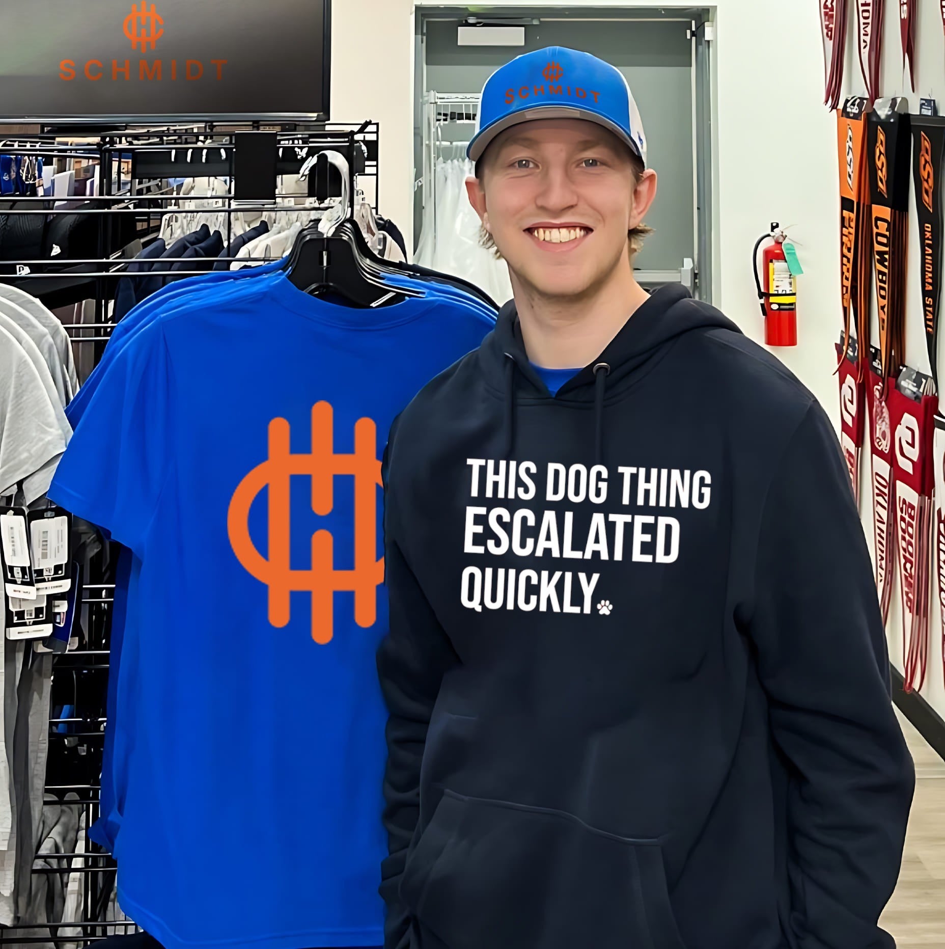 This dog thing escalated quickly shirt