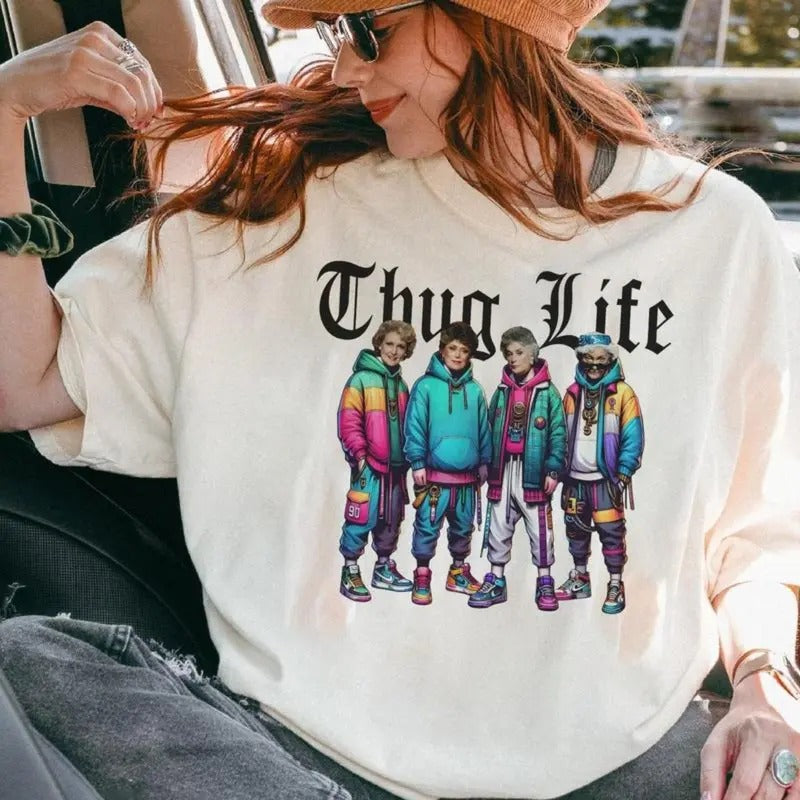 Thu Life shirt, G0den Girl Mom TV Show shirt Top Womenswear Hoodie, Sweatshirt | TeeBloomCo.com