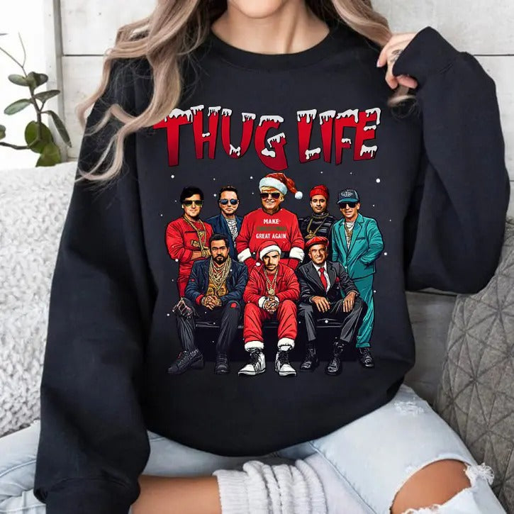 Thuglife Trump T-shirt, Sweatshirt Hoodie | TeeBloomCo.com