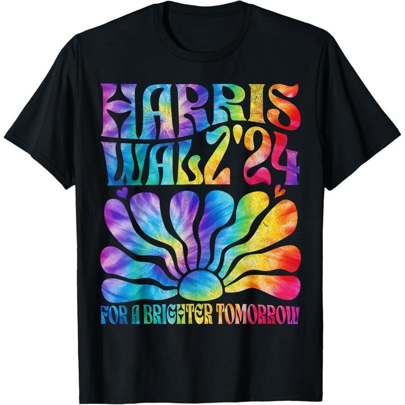 Tie dye Harris Waltz 2024 Election Kamala Harris Tim Waltz T-Shirt made in usa Hoodie, Sweatshirt | TeeBloomCo.com