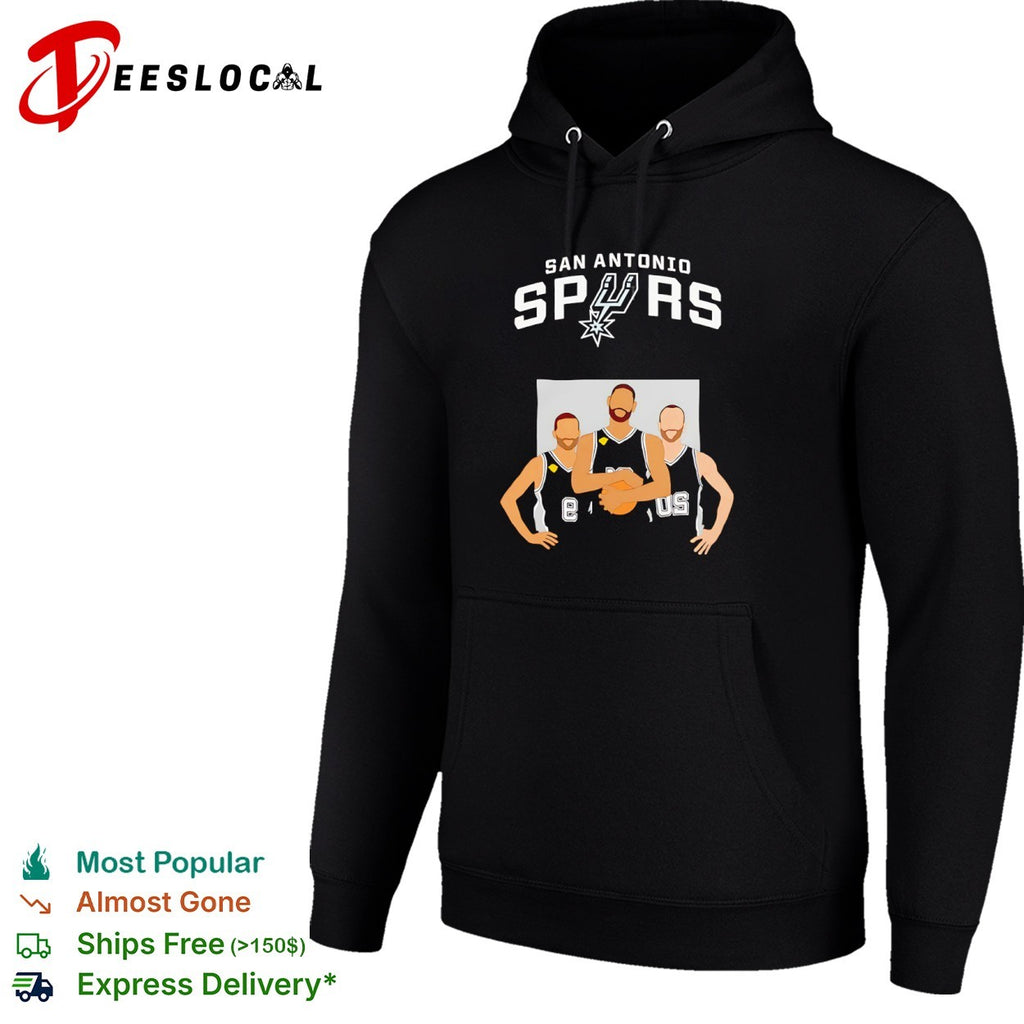 Tim Duncan Tony Parker Manu Ginobili San Antonio Spurs NBA San Antonio Spurs shirt
