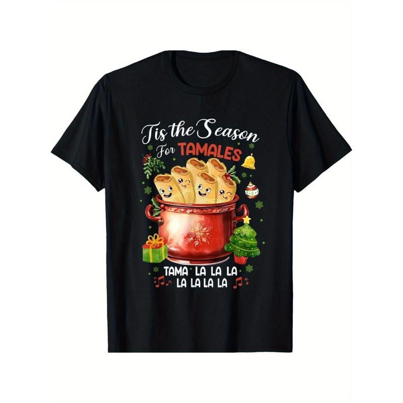 Tis The Season For Tamales Christmas Mexican Food Outfits T-Shirt made in usa Hoodie, Sweatshirt | TeeBloomCo.com