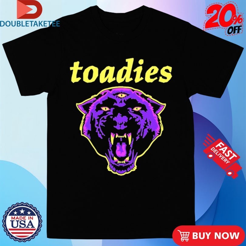 Toadies Three Eyes Panther Shirts