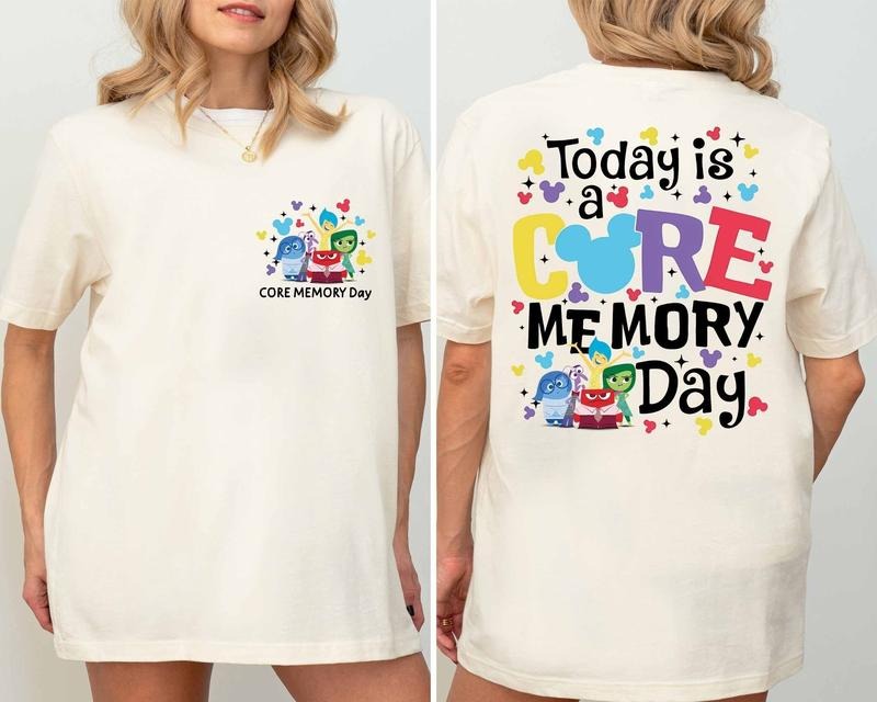 Today Is A Core Memory Day Shirt, Inside Out Movie Shirt Hoodie, Sweatshirt | TeeBloomCo.com