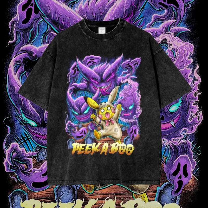 Tokyo Ghoul Heavy Washed Shirt,  Ken Kaneki Unisex Anime T-Shirt Hoodie, Sweatshirt | TeeBloomCo.com