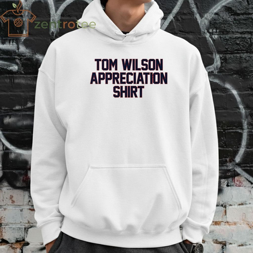 Tom Wilson Appreciation text tee