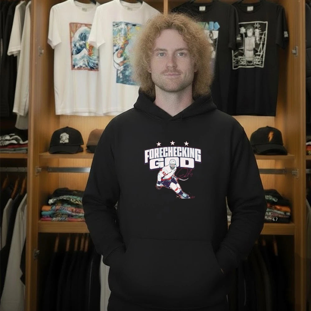 Tom Wilson Forechecking God Shirt