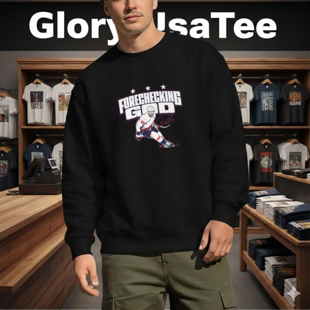 Tom Wilson Forechecking God Shirt