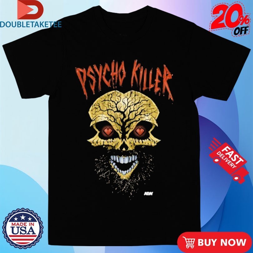 Tommaso Ciampa Psycho Killer AEW Shirts
